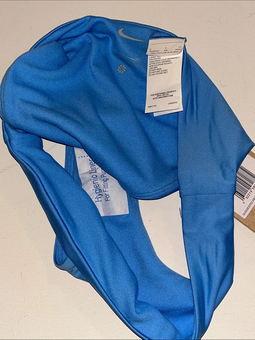 Nike bikini tags small