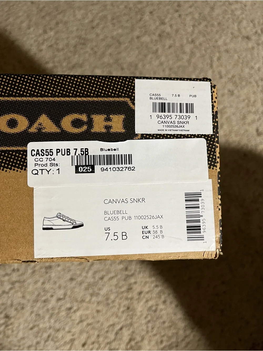 Coach 100% authentic