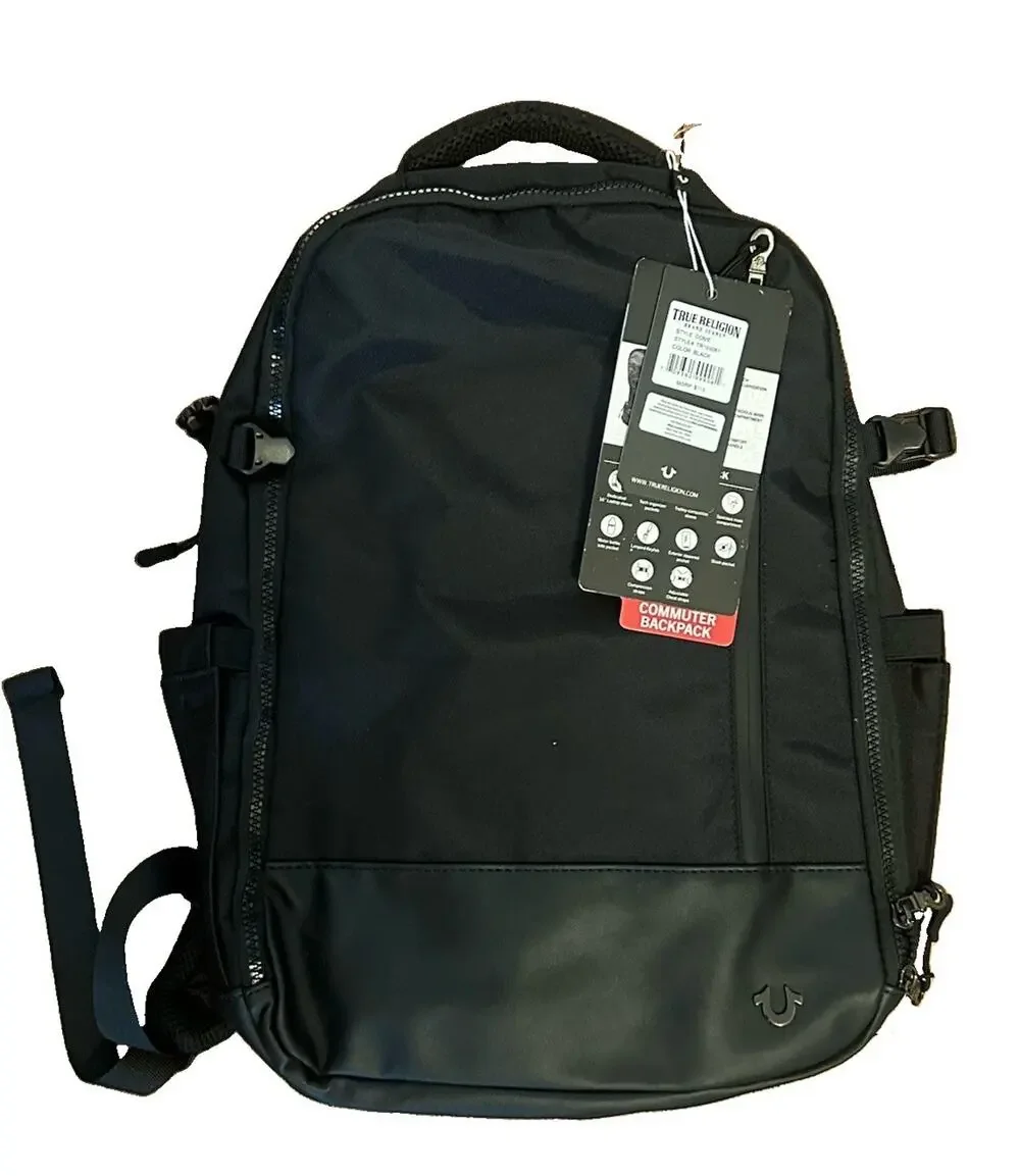 True Religion Dome Commuter Backpack Black 16