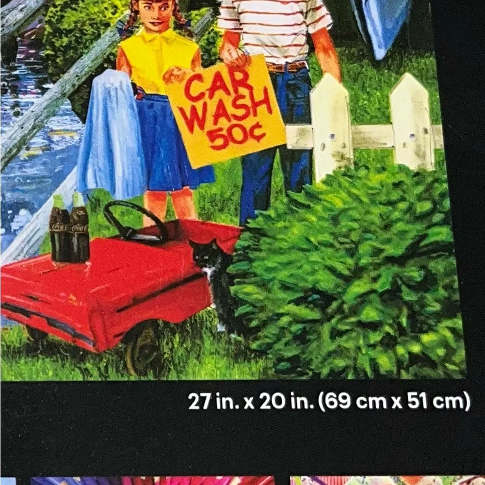 Kodak 1000 Piece Car Wash Saturday and de bored 500 Piece Palm Springs‎ Puzzles