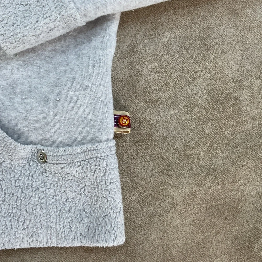 Vintage Nike Hoodie Sweatshirt Girls Sz XS Road Trip State HWY 72 Patch Gray 90s