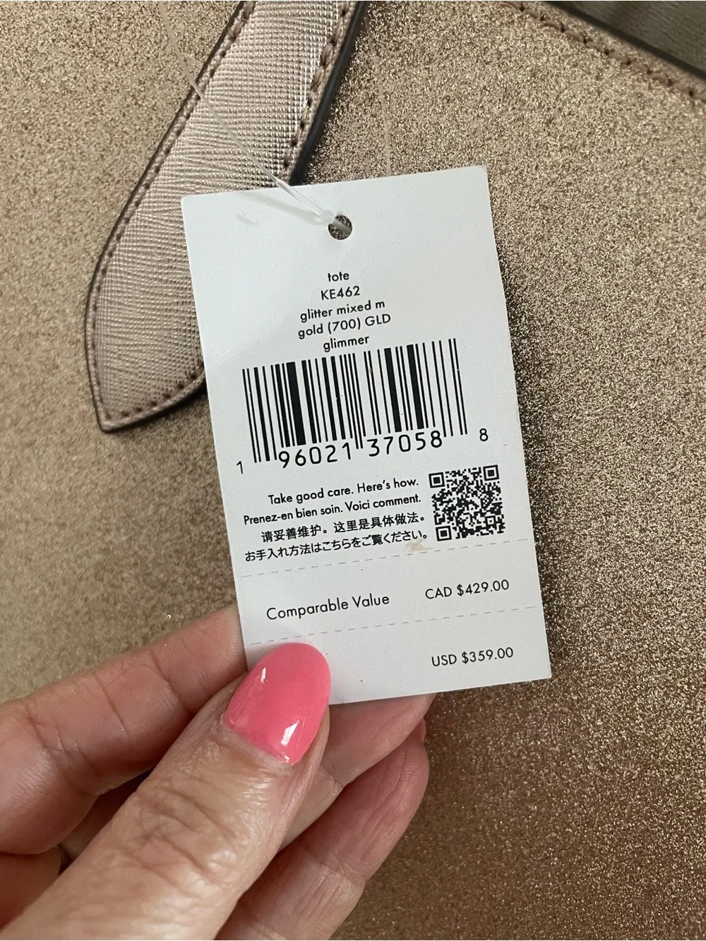 kate spade elegant glittery