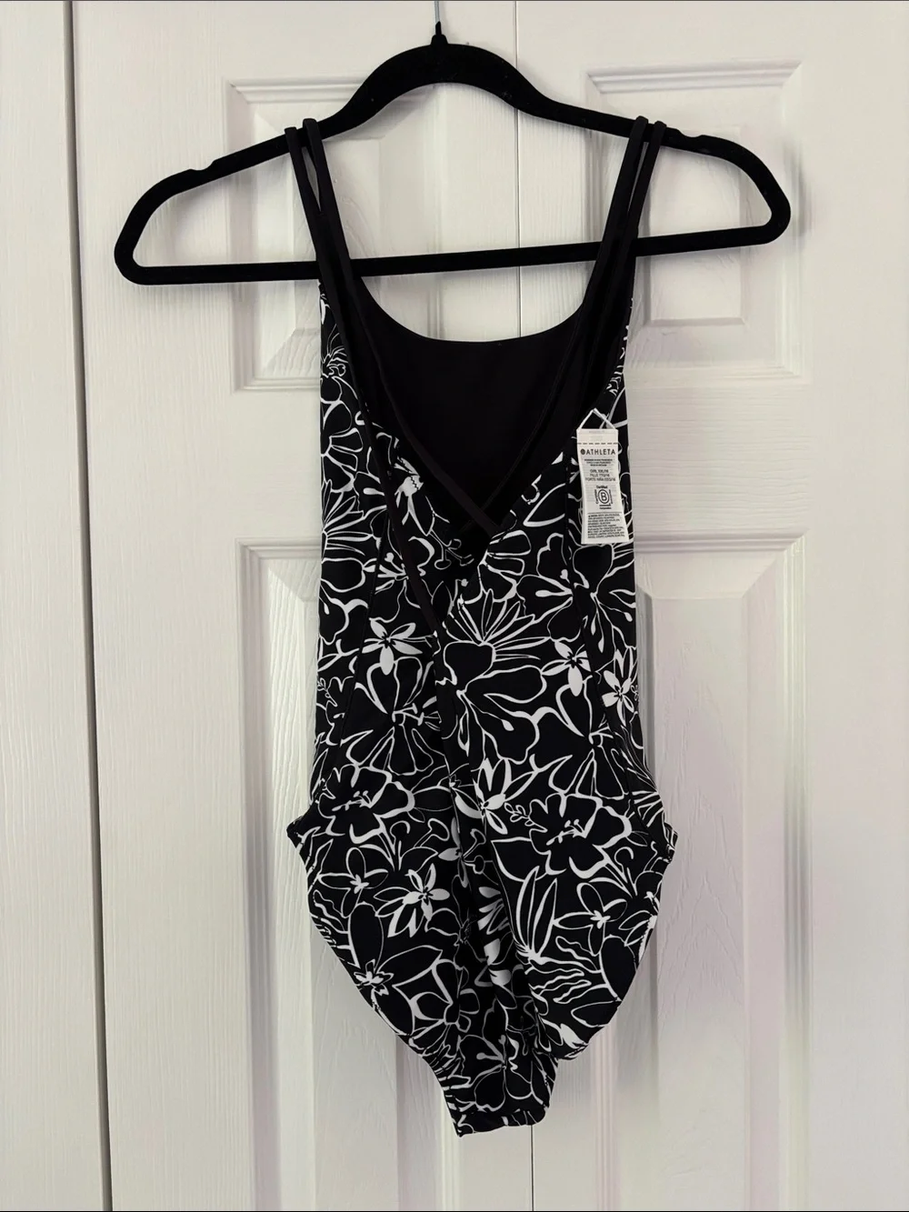 Athleta monochrome floral