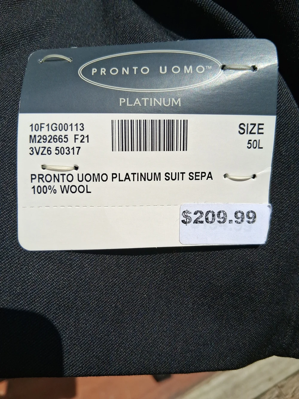 Pronto Uomo or long sport