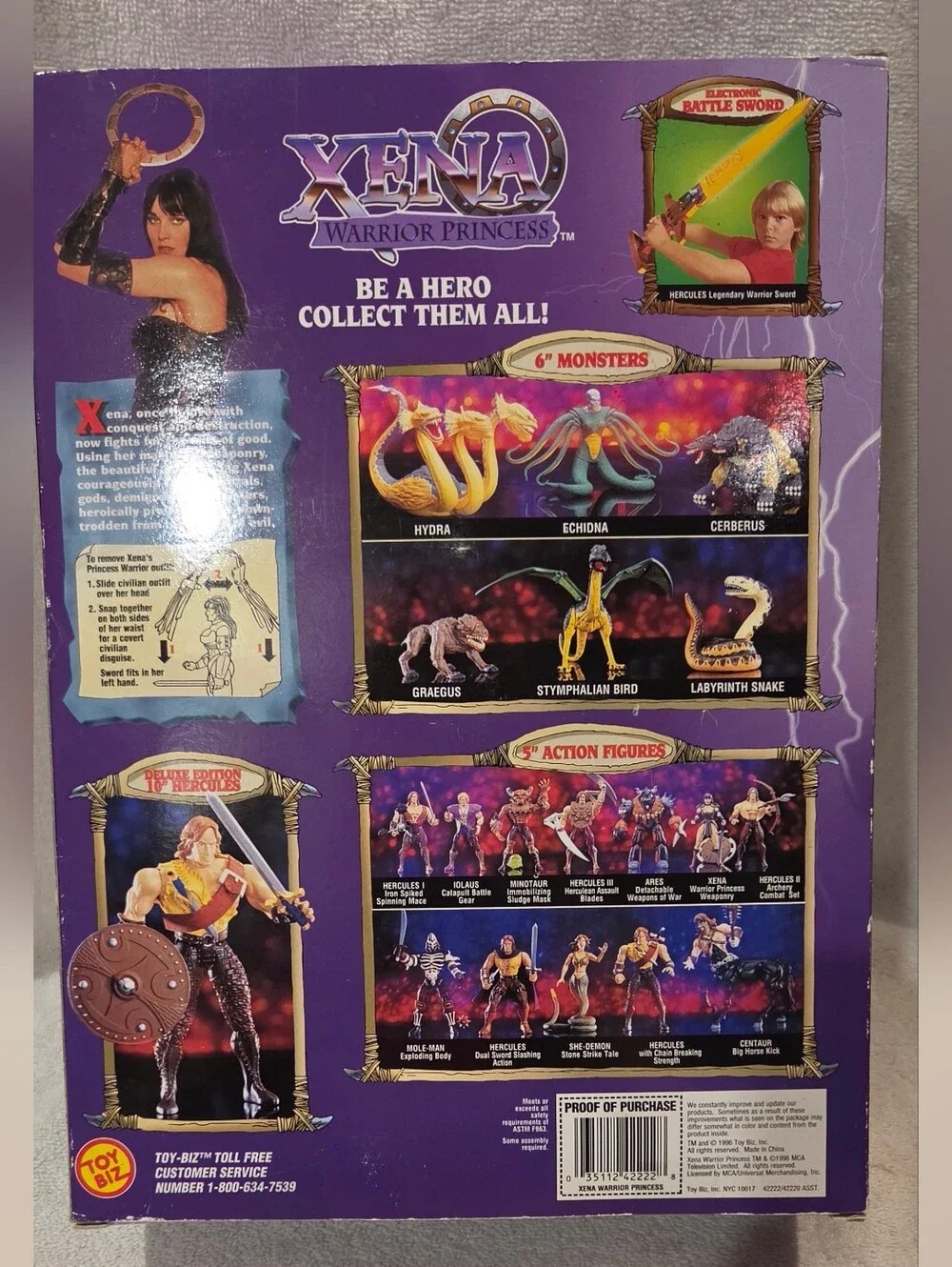TOY BIZ xena warrior