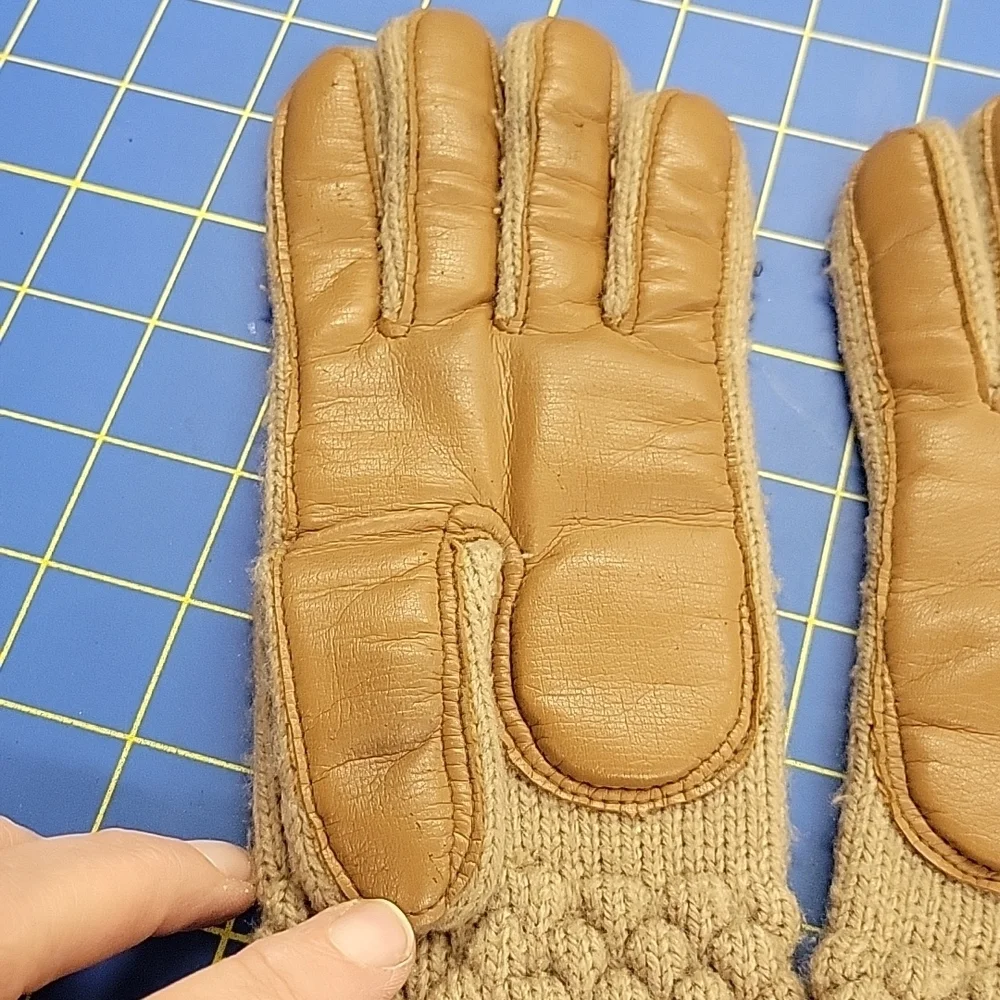 Felts Fun Finds leather knit
