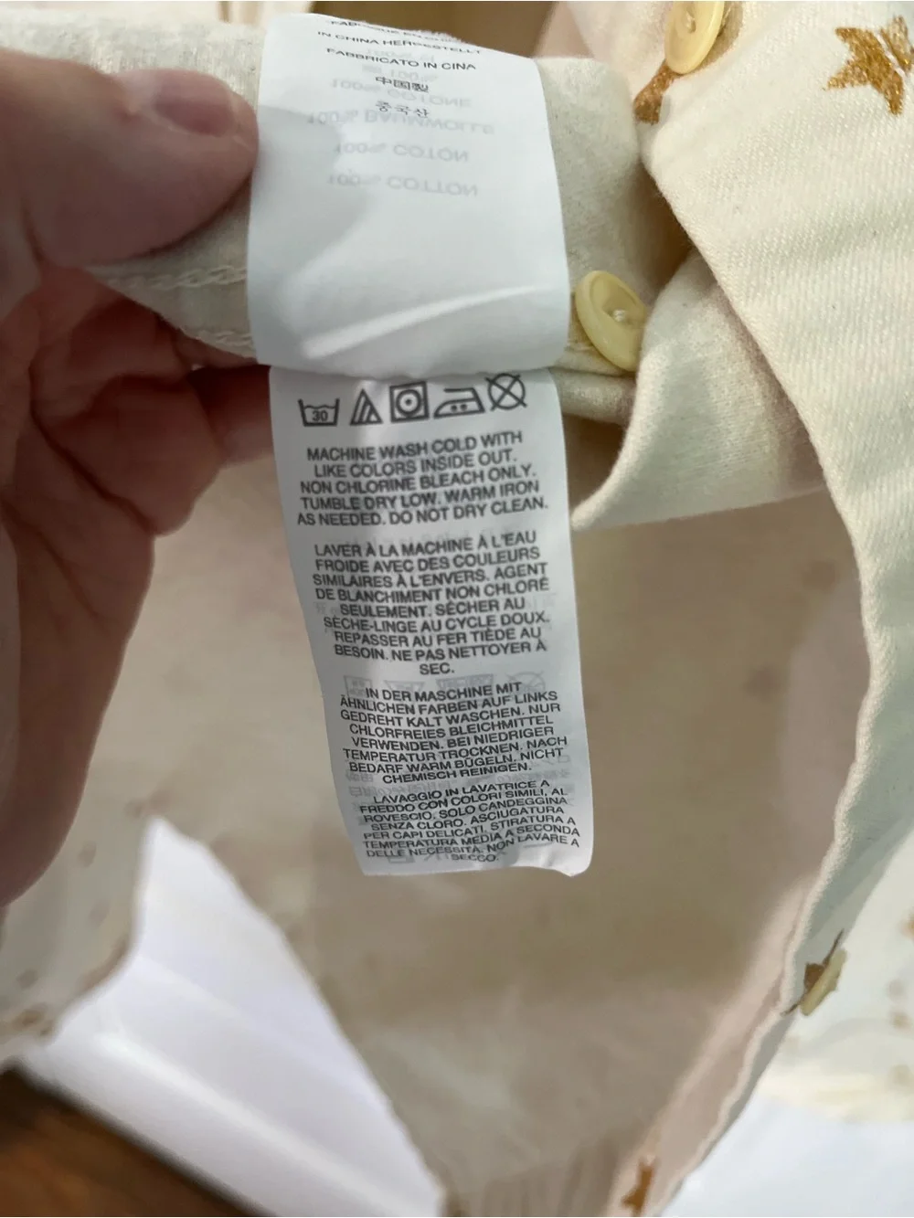 J. Crew base heavy print