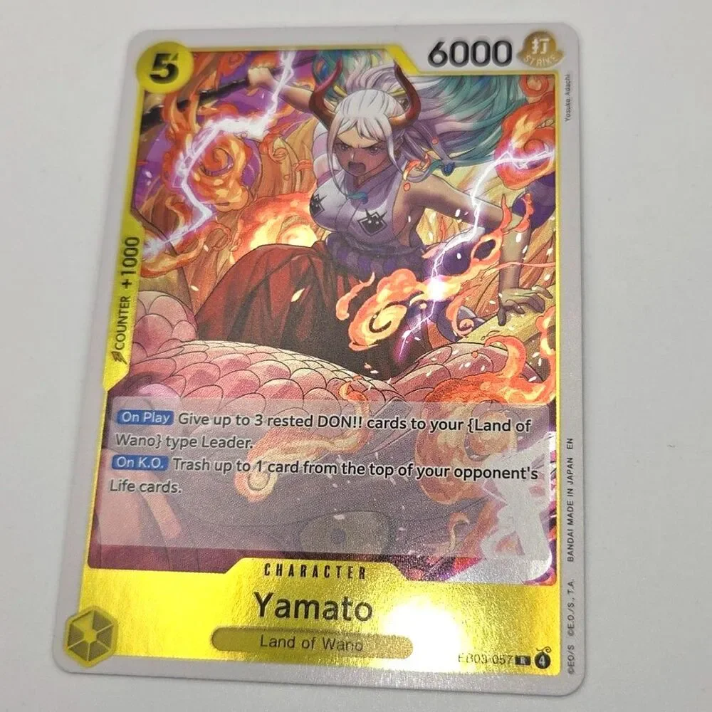 Yamato R Foil One Piece TCG
