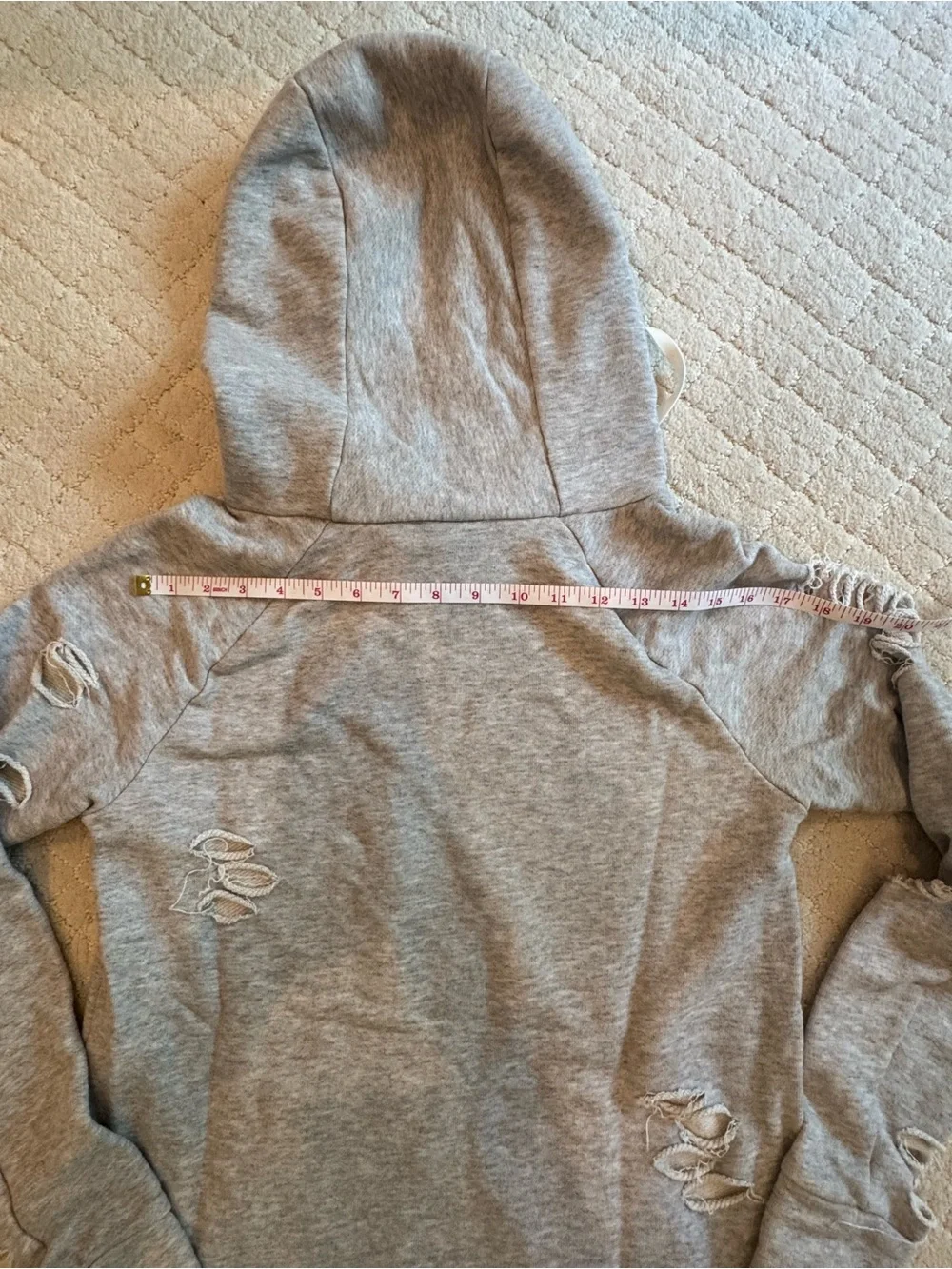 ALO Yoga grey hoodie