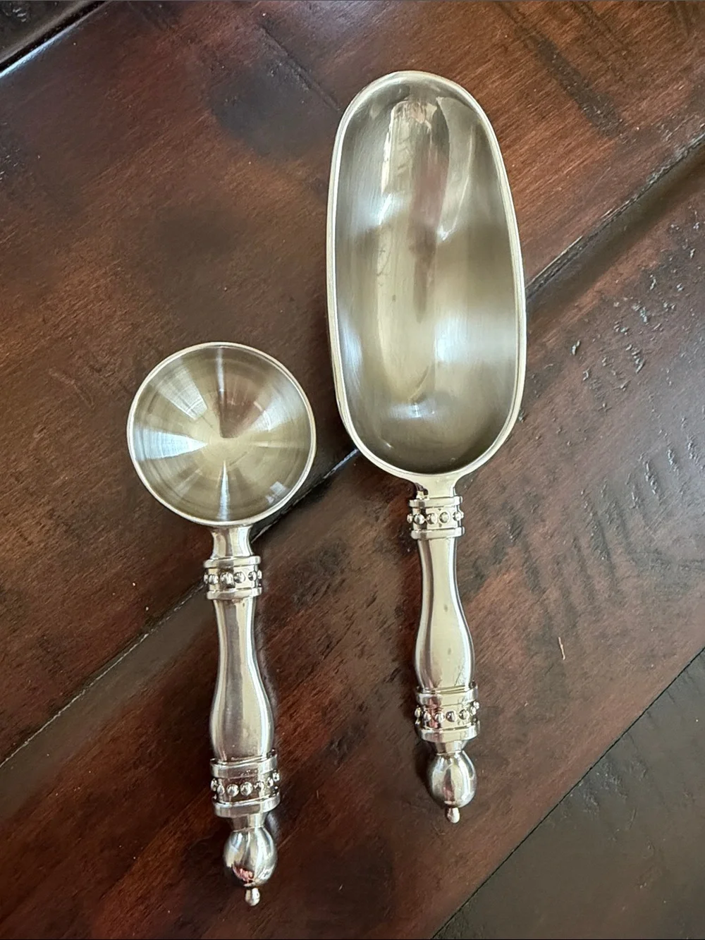 Southern Living At Home polished silver