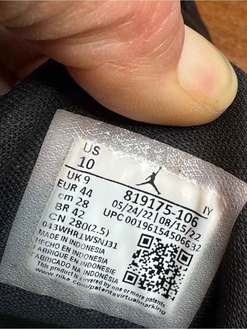 Jordan high top