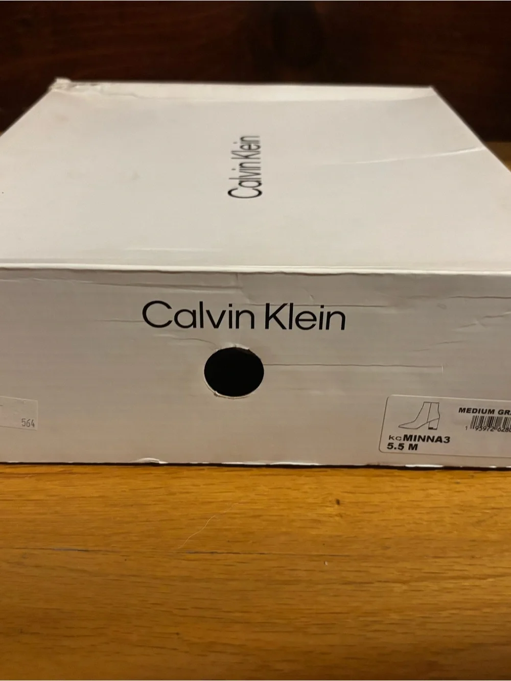 Calvin Klein White Box with Black Logo
