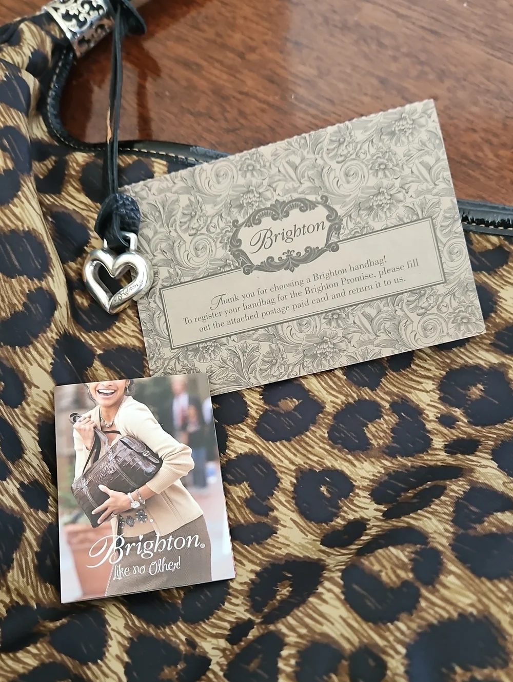 Brighton Leopard Print Hobo Bag
