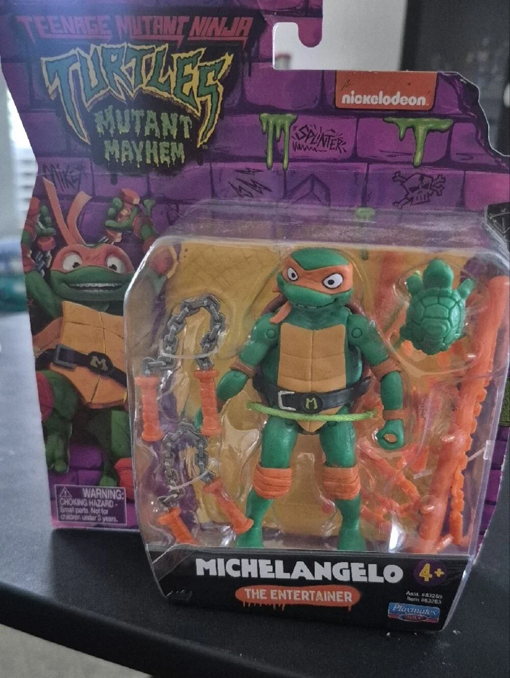 Nickelodeon michelangelo figure