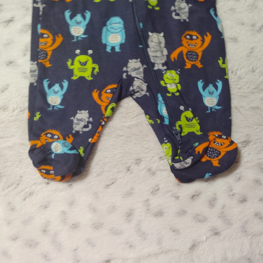 Wonder Nation Baby Boys Monster Sleep N Play