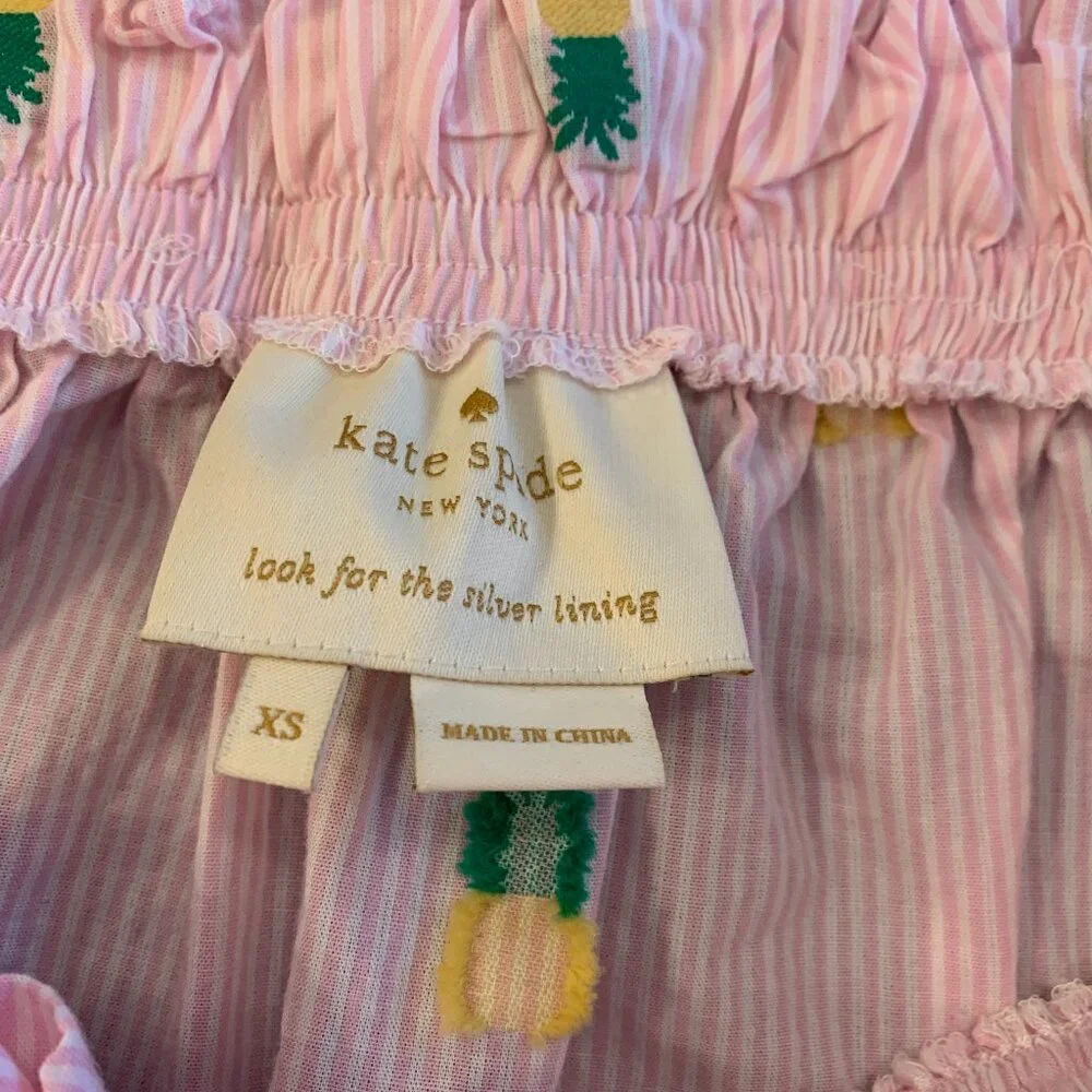 kate spade pinstripe waist