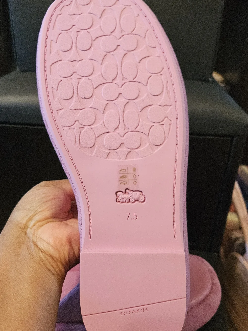 Coach Penelope Signature C Sandal Pink