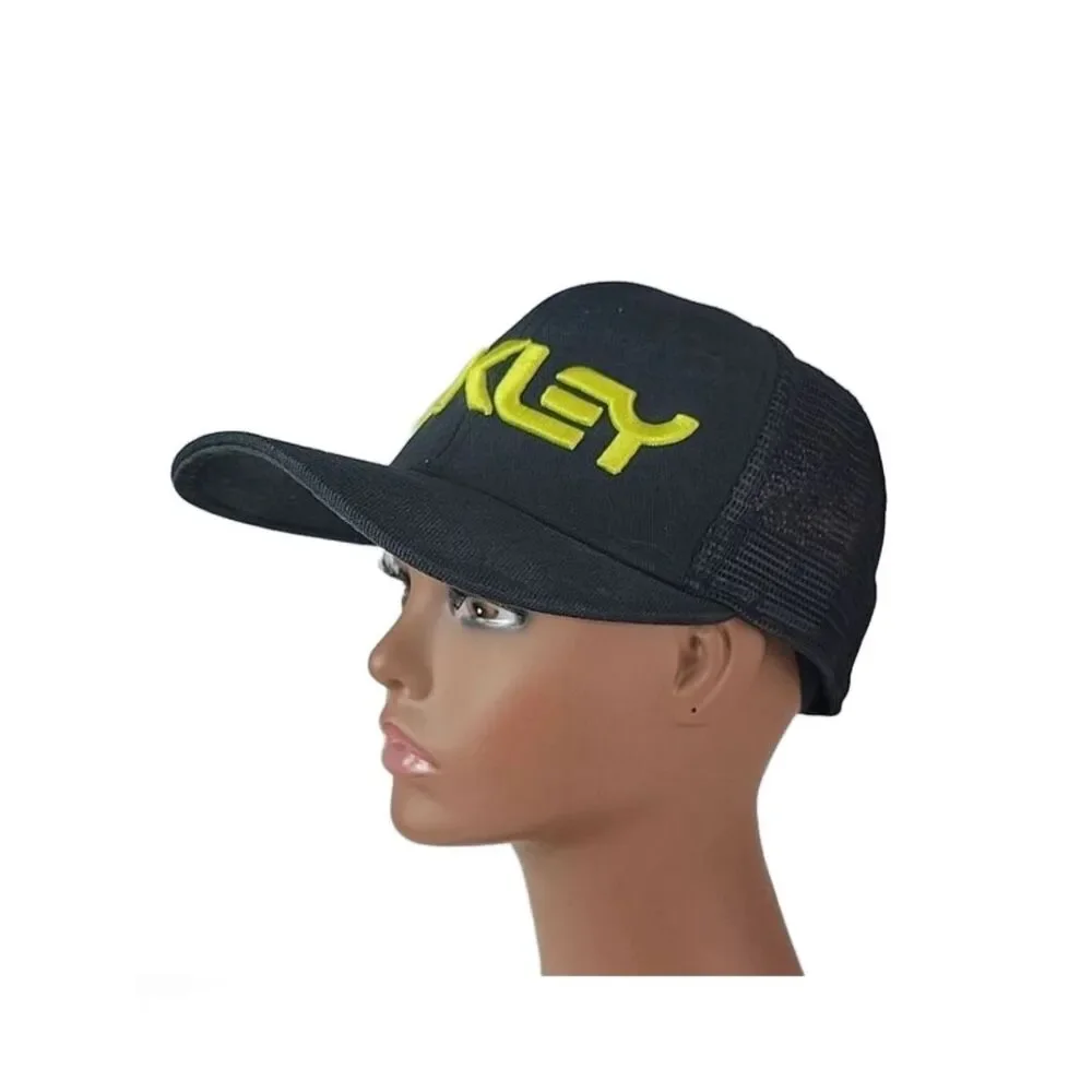 Oakley Hat Cap‎ Snapback Trucker Black