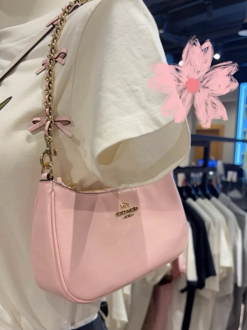 Coach nwt！2pcs teri
