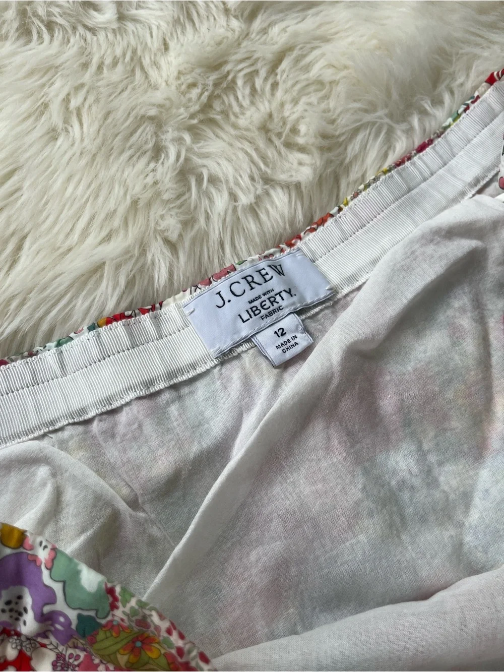 J. Crew lightweight floral