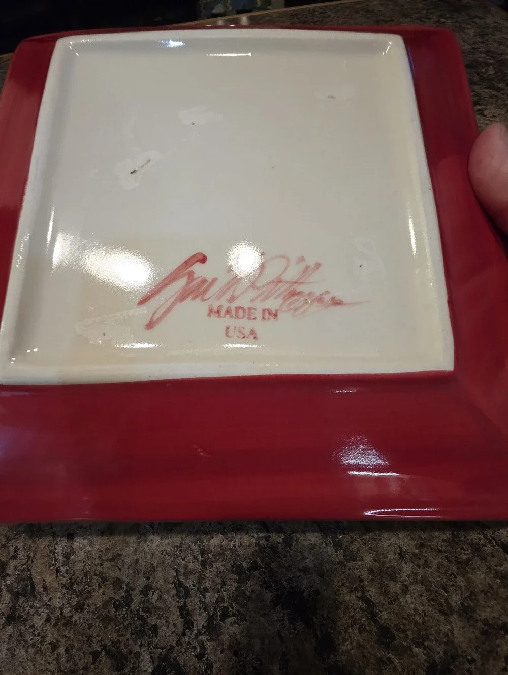 Gail Pittman ceramic square