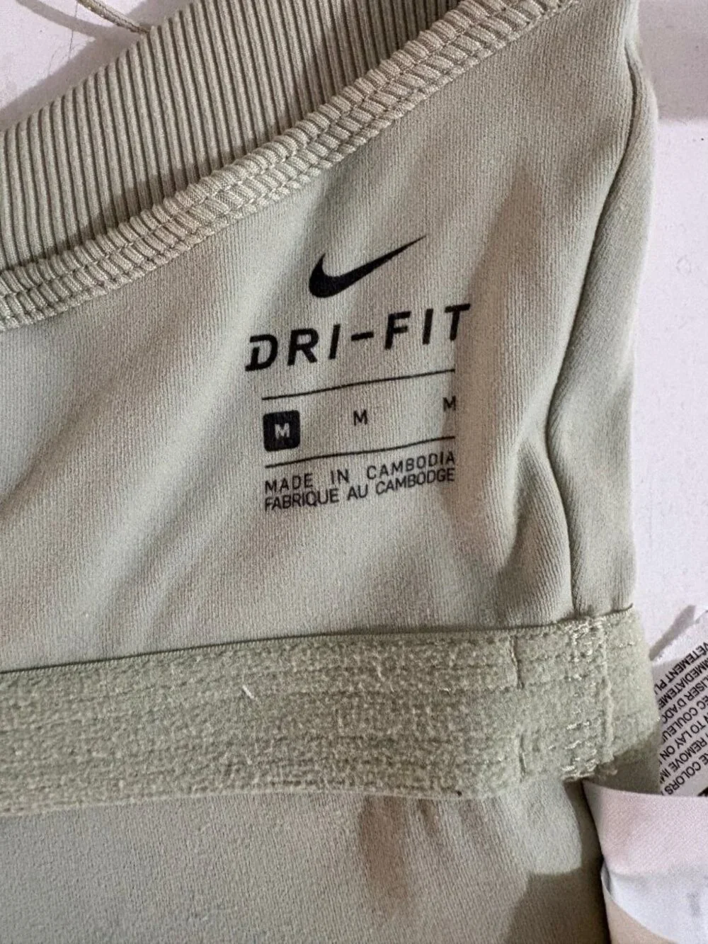Nike sleeveless ribbed