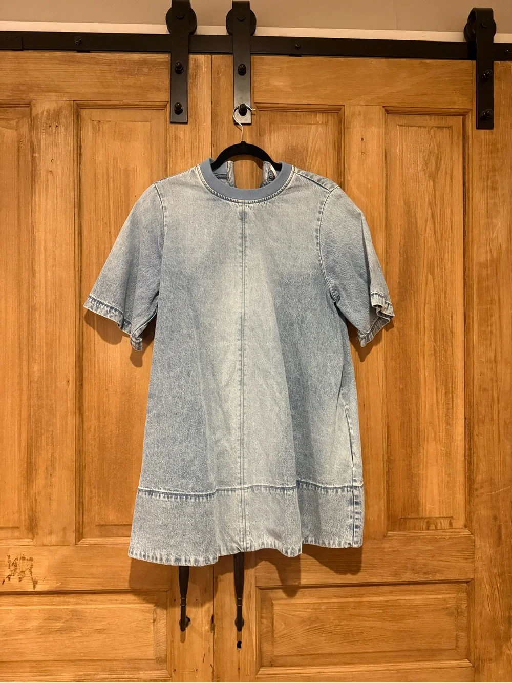 NWT Free People Harlow Mini Denim Dress