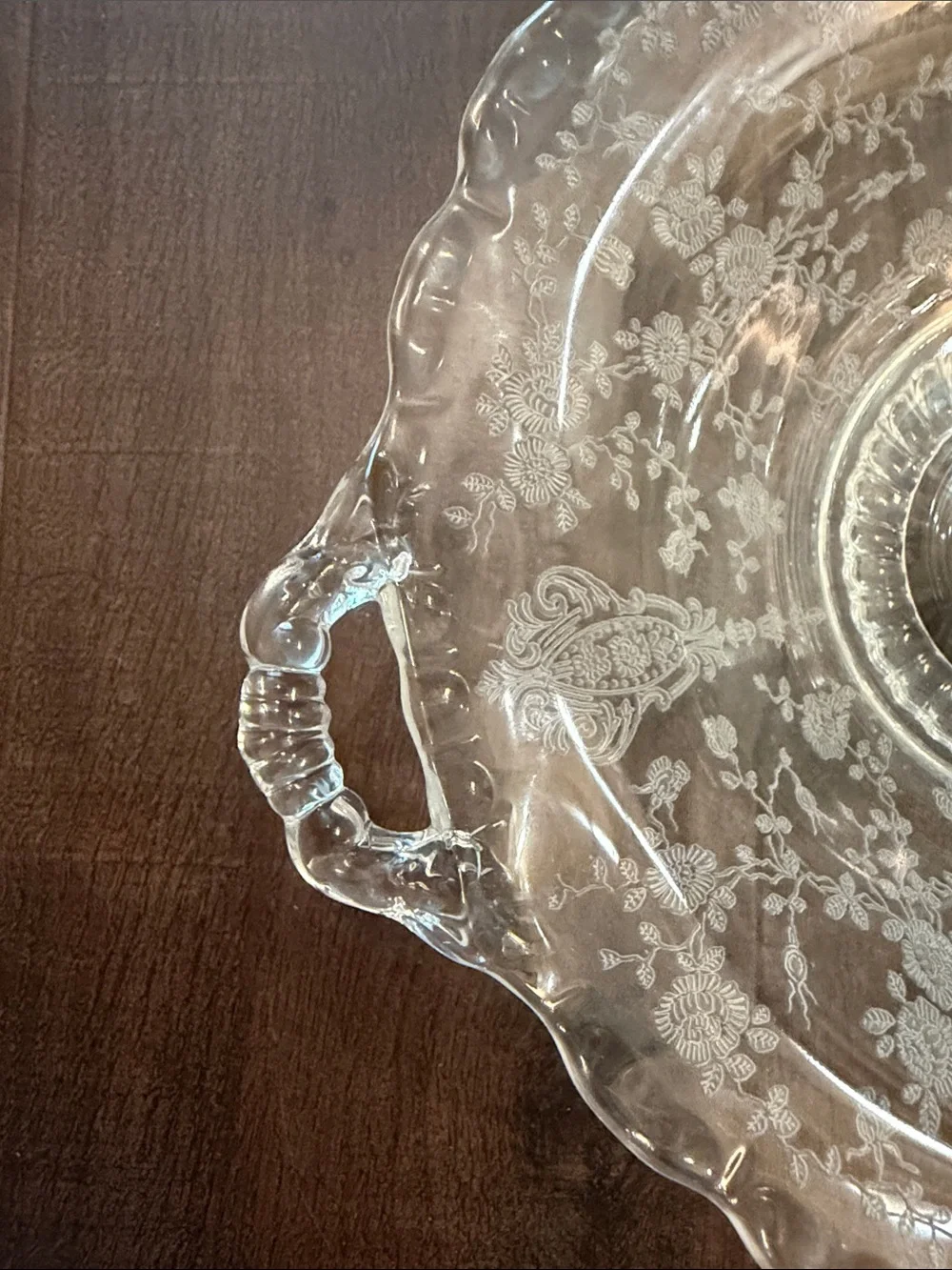 Cambridge Glass Company “Rose Point” Pattern - Vintage Collectible