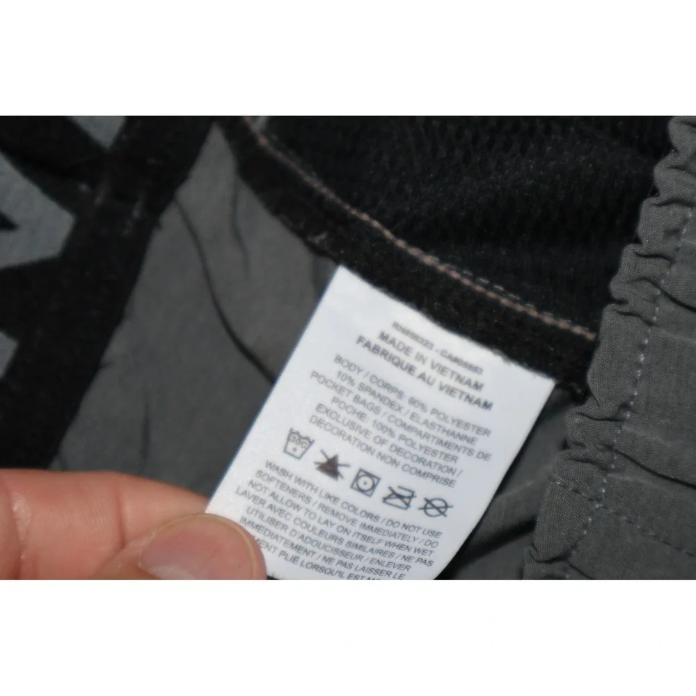 Nike Shorts Mens Medium Gray Dri-Fit Standard Fit Athletic Gym 8