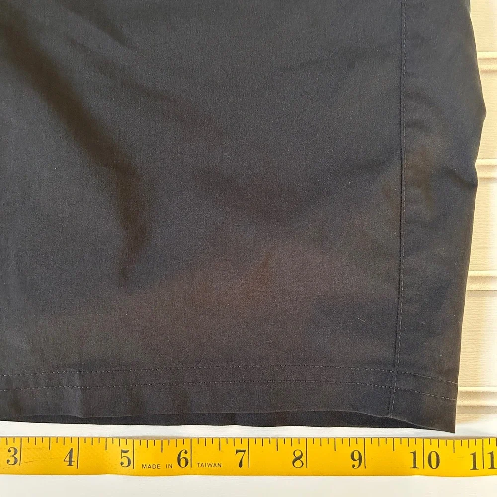 Nike Golf Modern Fit Shorts Men's 32 Black Dri-FIT Flat Front Tour Performance
