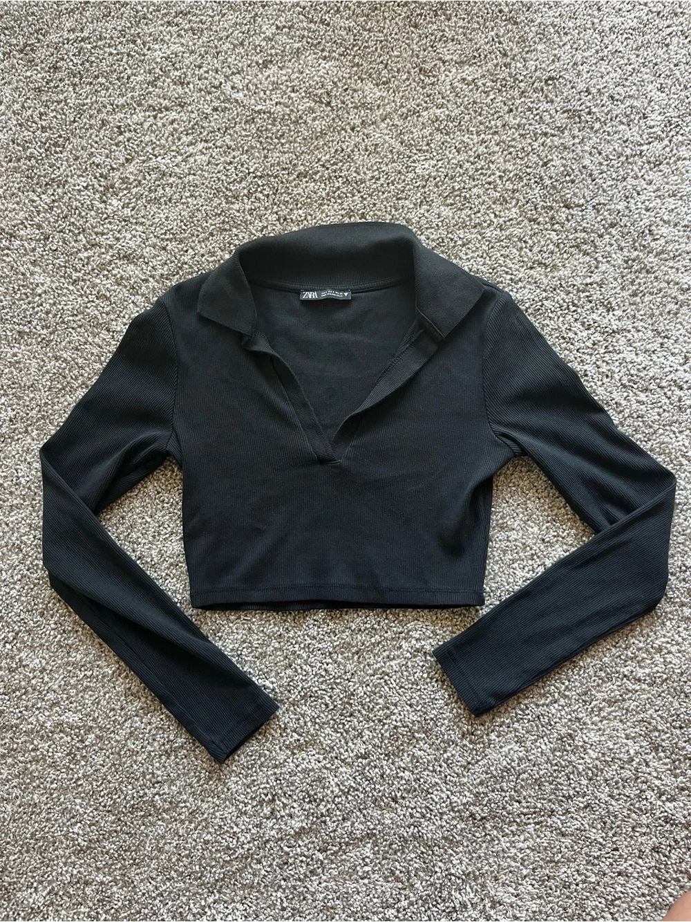 Zara cropped long