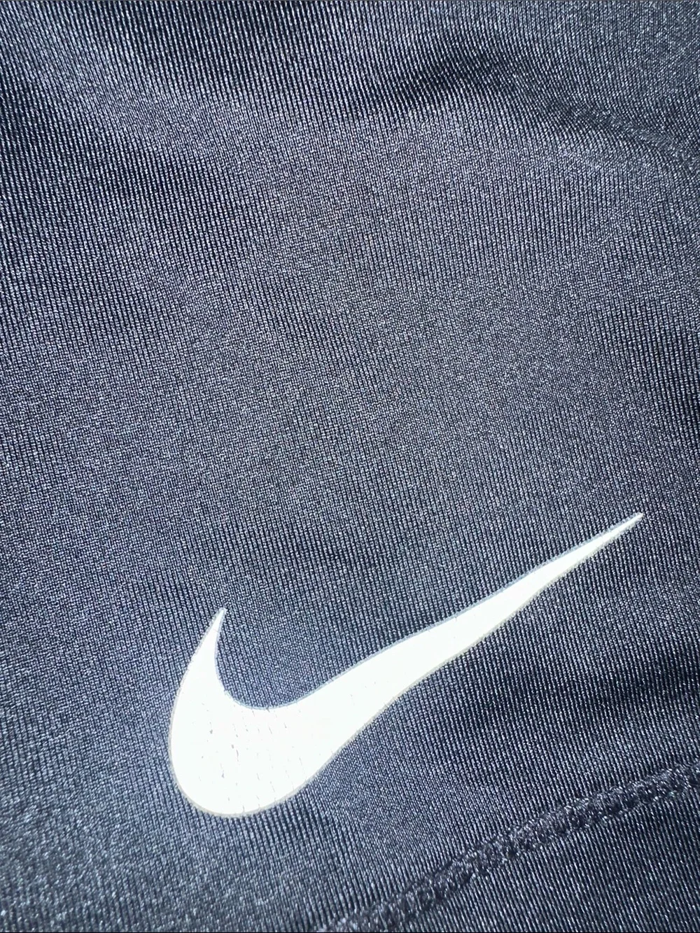 Nike Pro Black Compression Training Shorts with White Swoosh