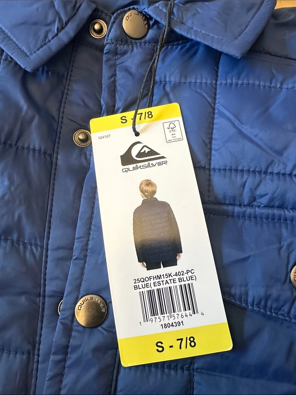 Quiksilver pit tags 26