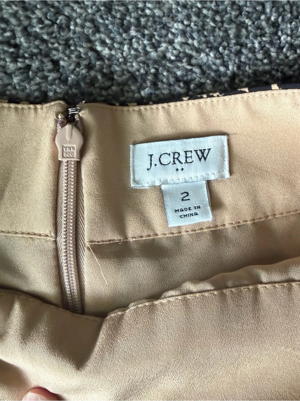 J. Crew crew pleated