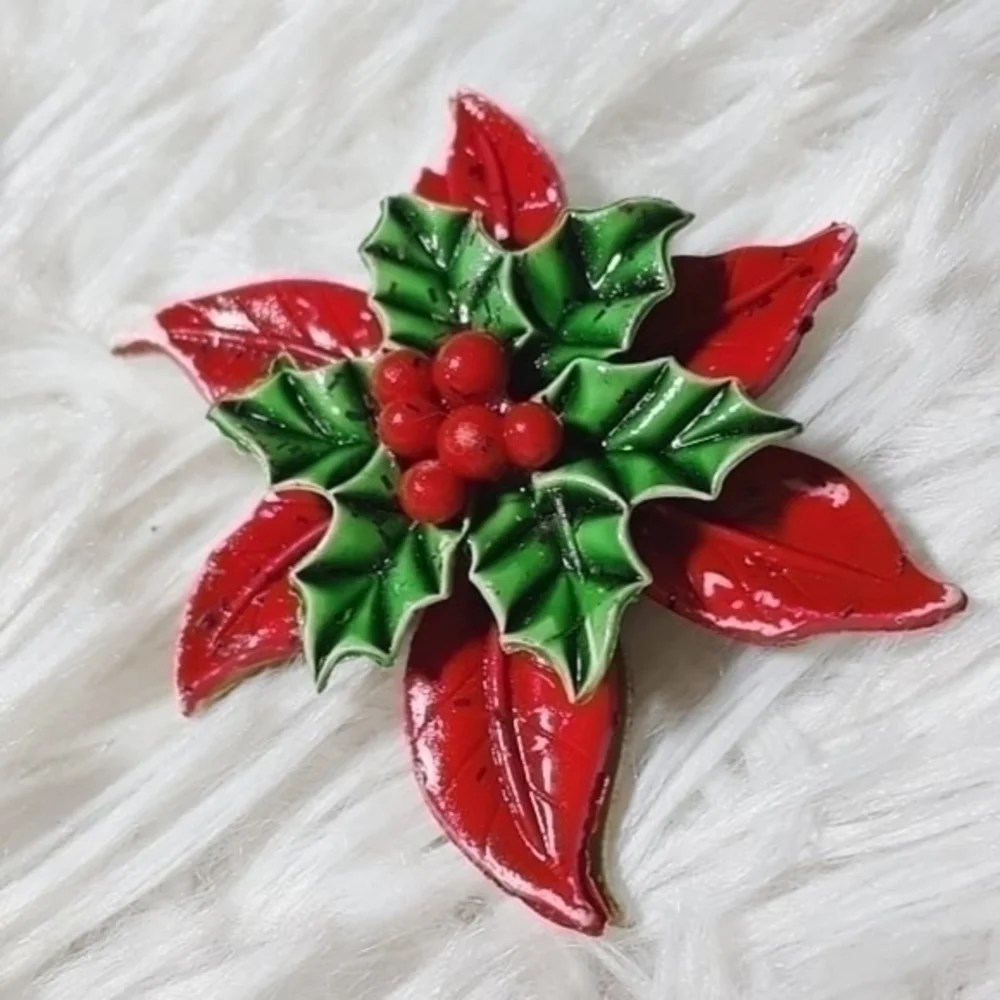 N/A vintage pointsettia