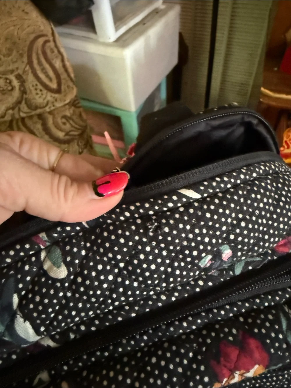 Vera Bradley details school perennials