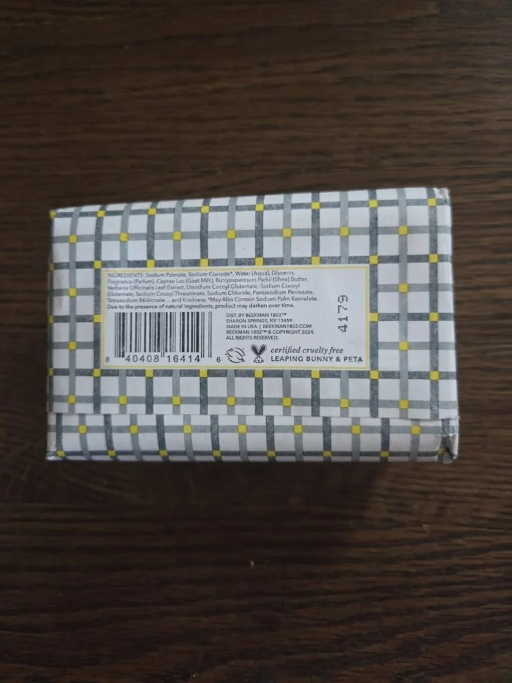 Beekman 1802 Fresh Air  Goat Milk Soap Bar 9 oz.  (NEW & SEALED)
