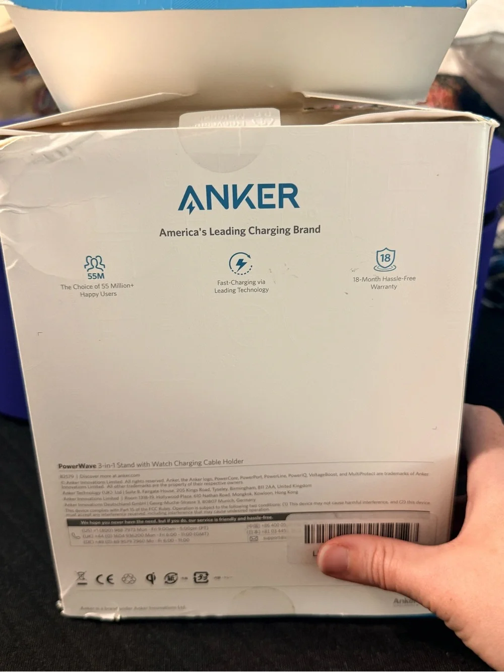 Anker branded charging
