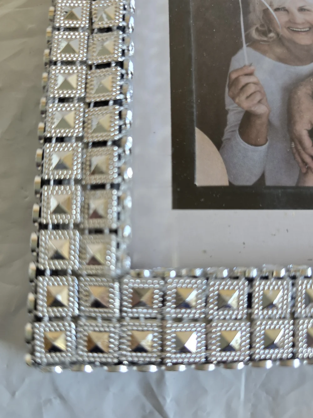 Handmade stylish silver