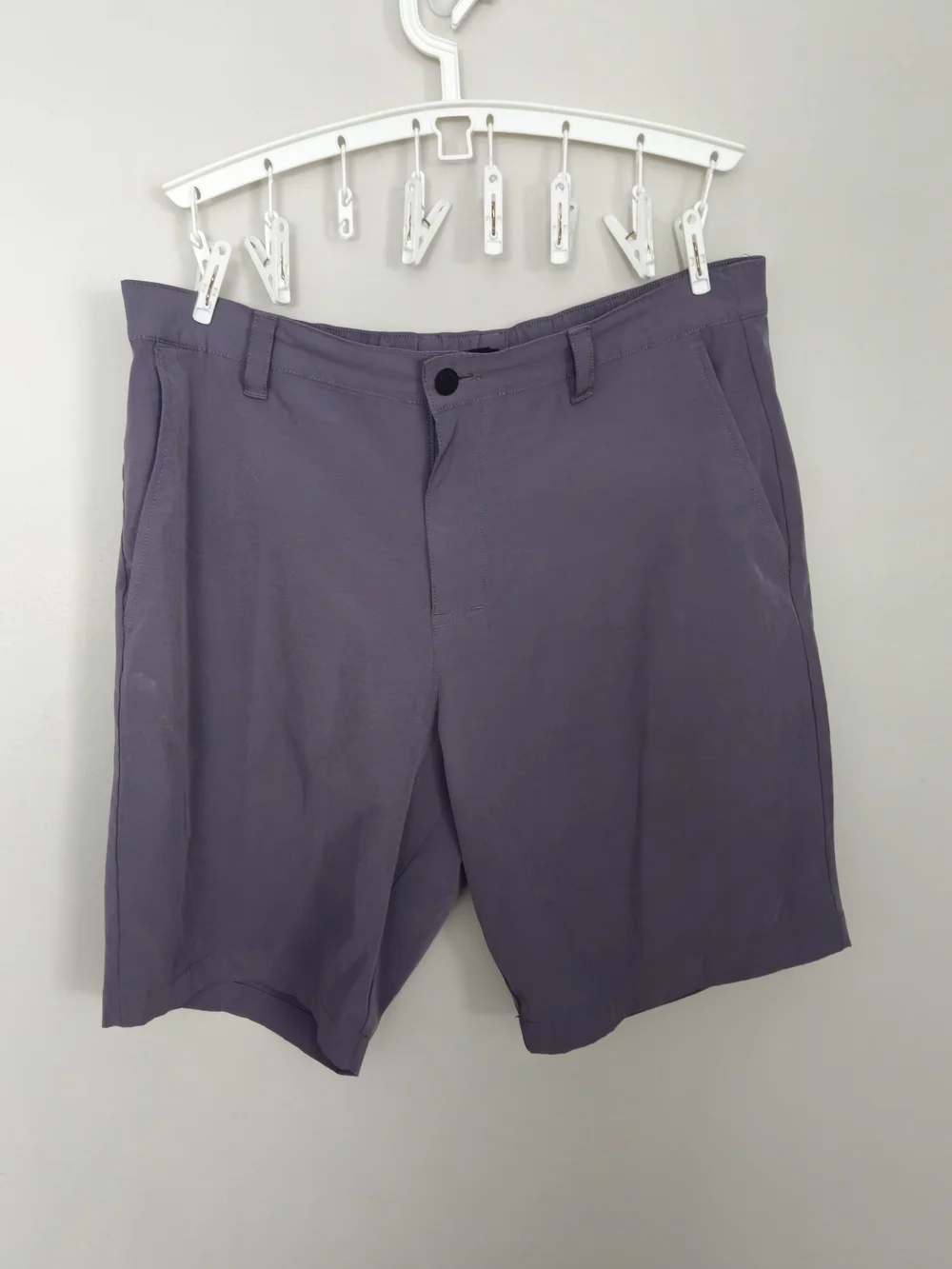 Bananna Republic Men's Casual Stretch Shorts - Gray