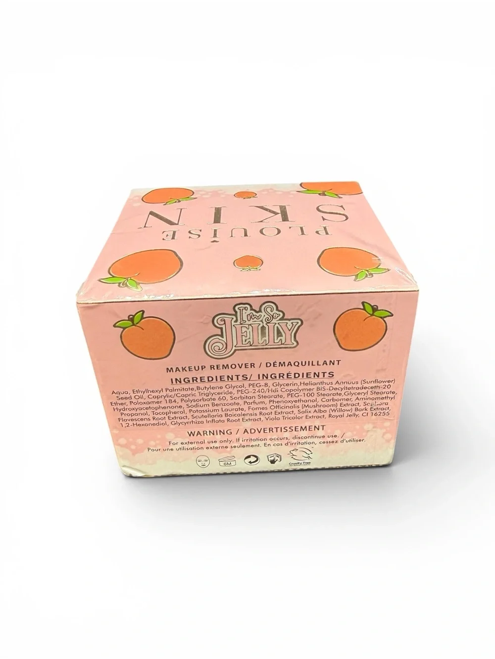 🍑PLOUISE🍑I'm So Jelly Peach Jelly Makeup Remover/NIB