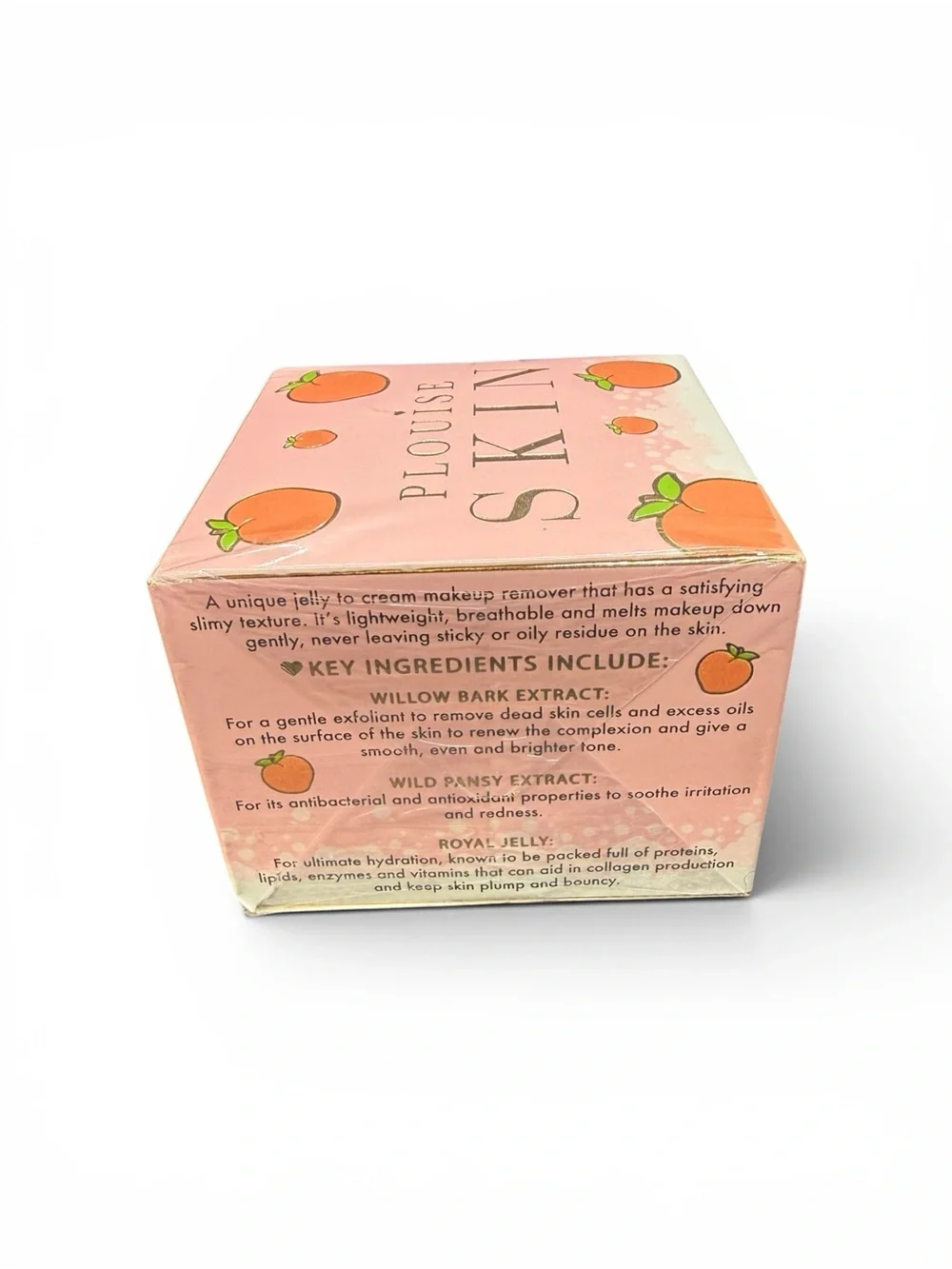 🍑PLOUISE🍑I'm So Jelly Peach Jelly Makeup Remover/NIB