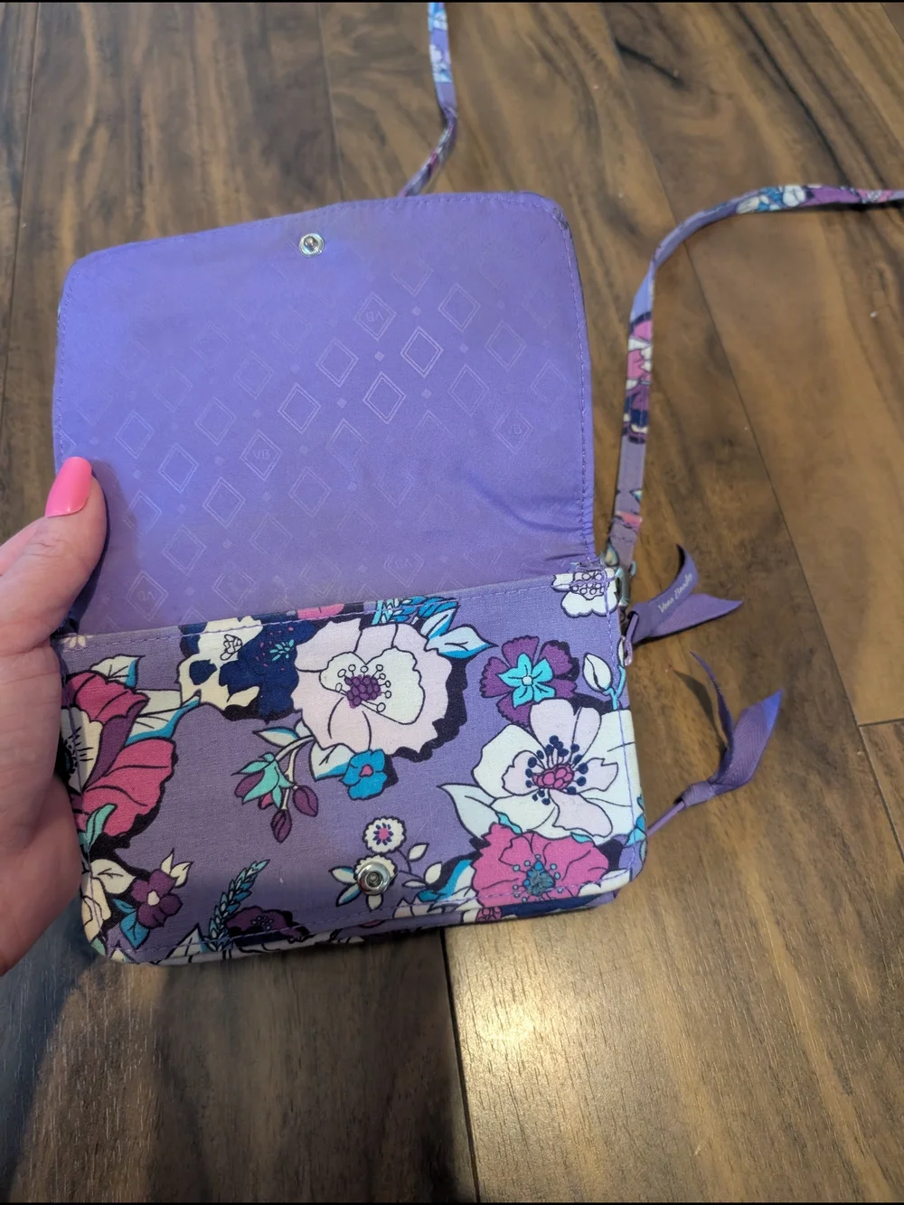 Vera Bradley quilted crossbody