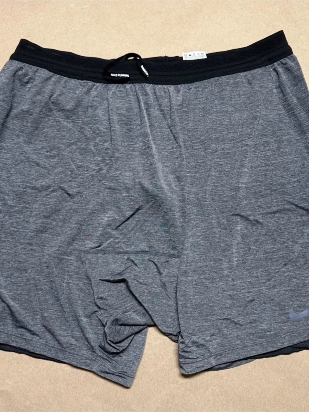 Nike DriFit Running Division Shorts size XXL brief lined Rare!