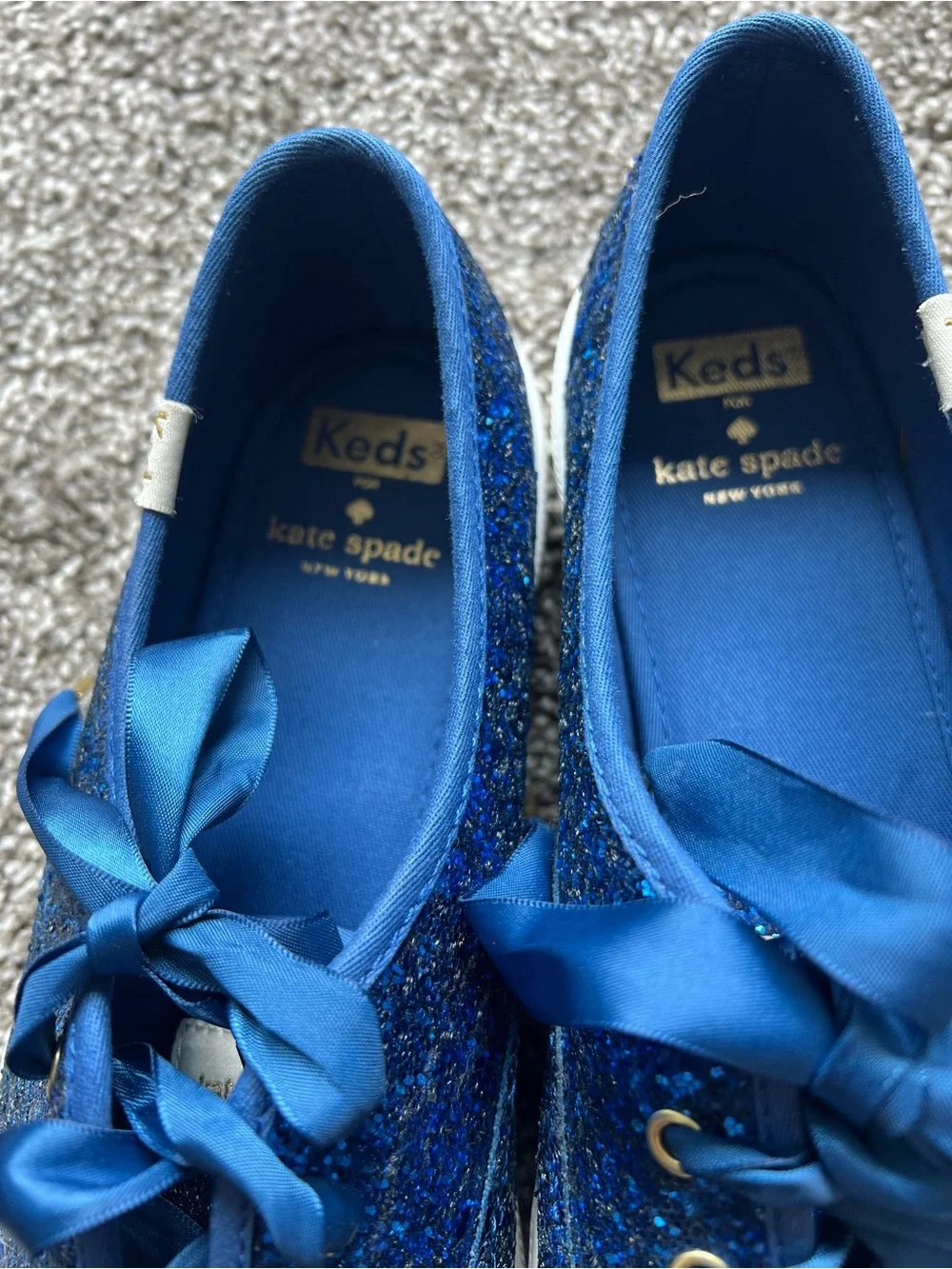 kate spade glitter spade shoe