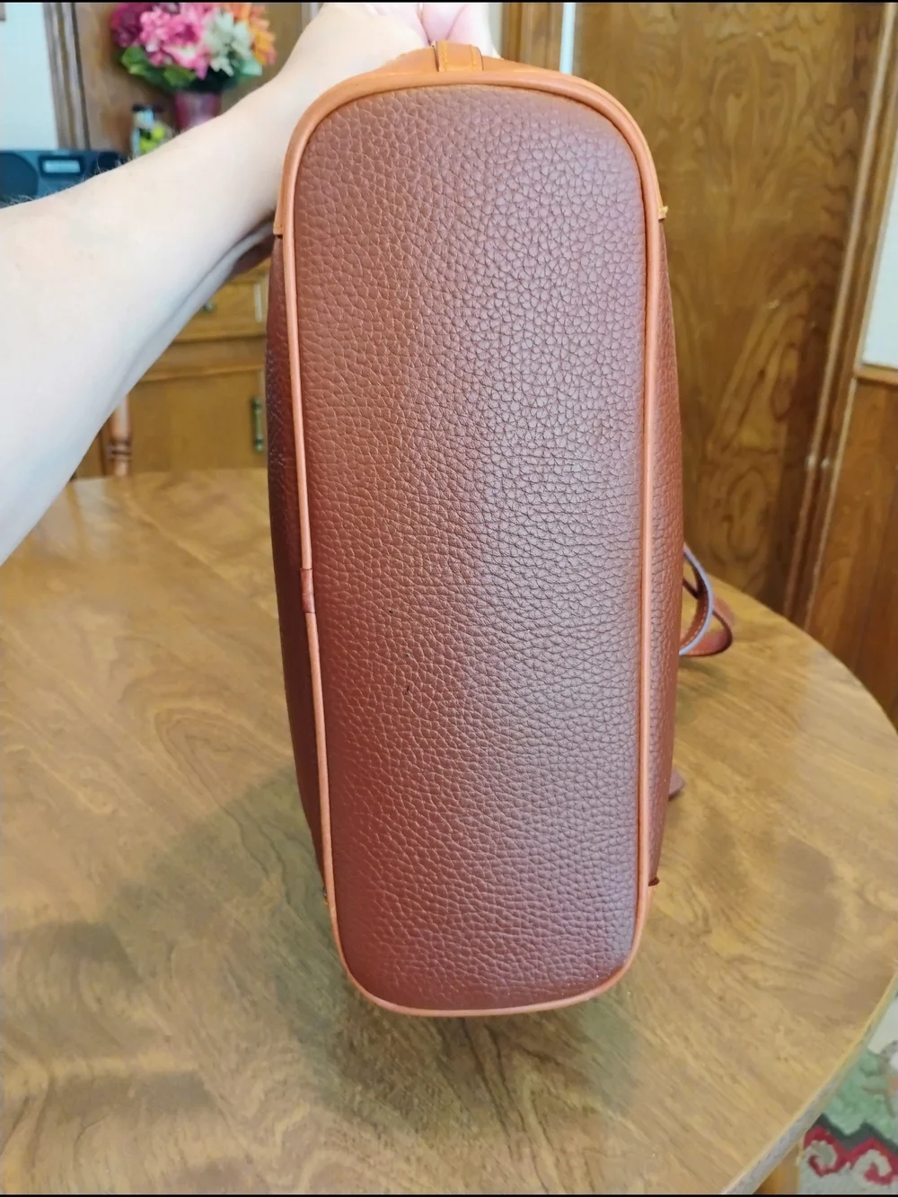 Dooney & Bourke leather does