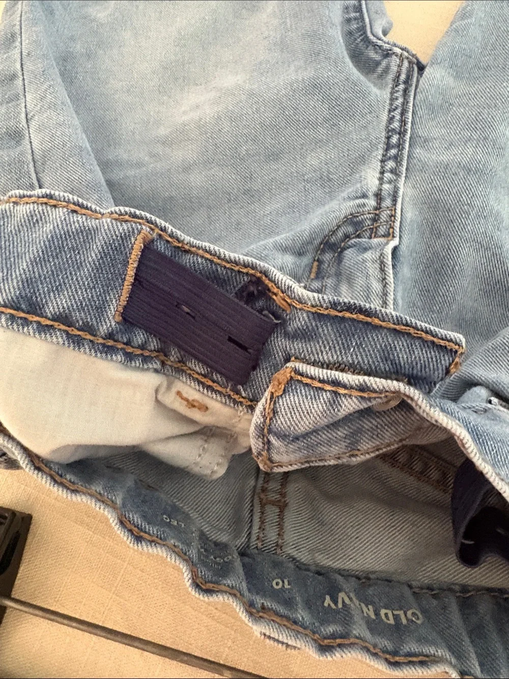 Old Navy Light Blue Wide-Leg Kids Jeans