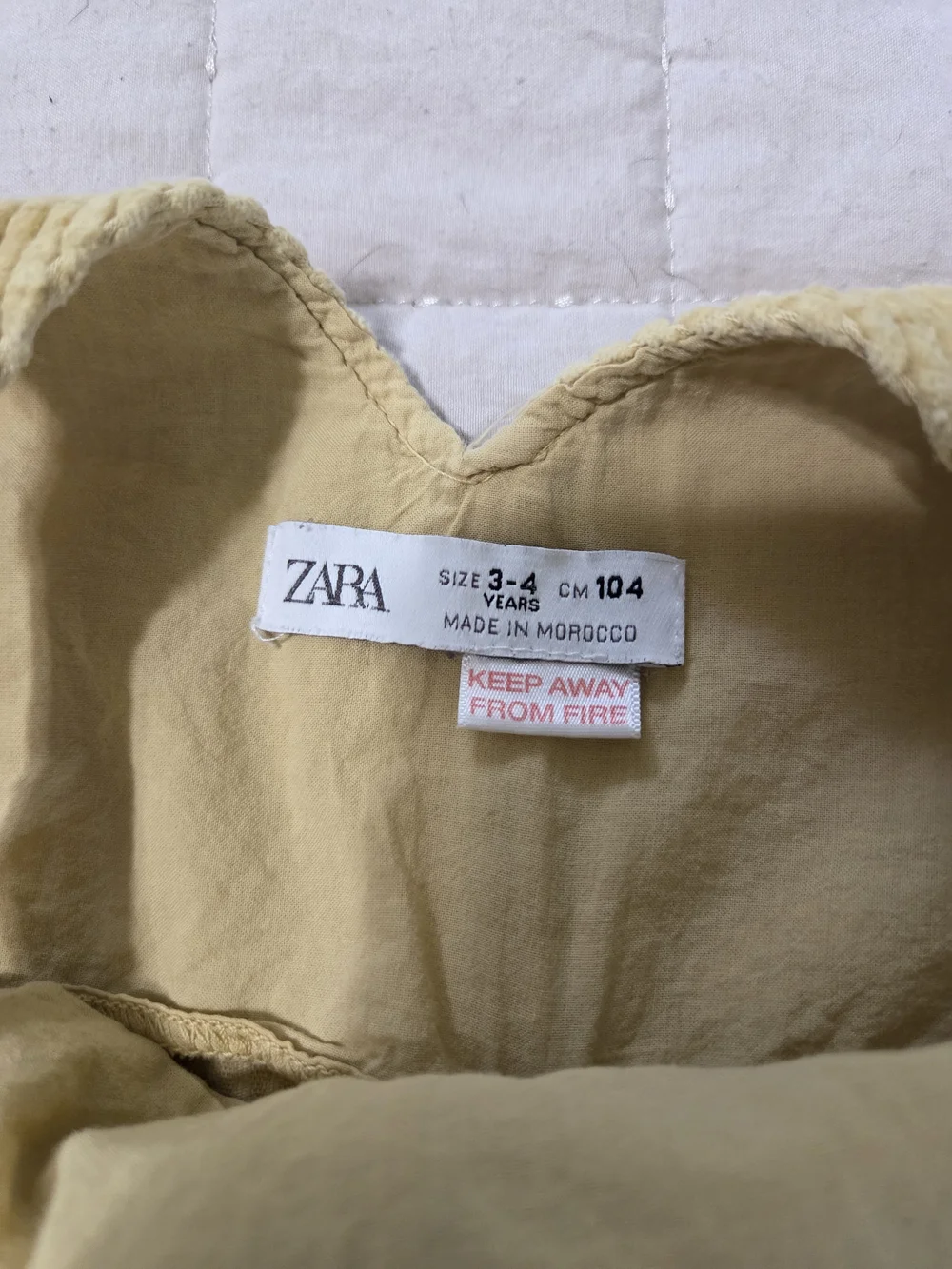 Zara soft corduroy