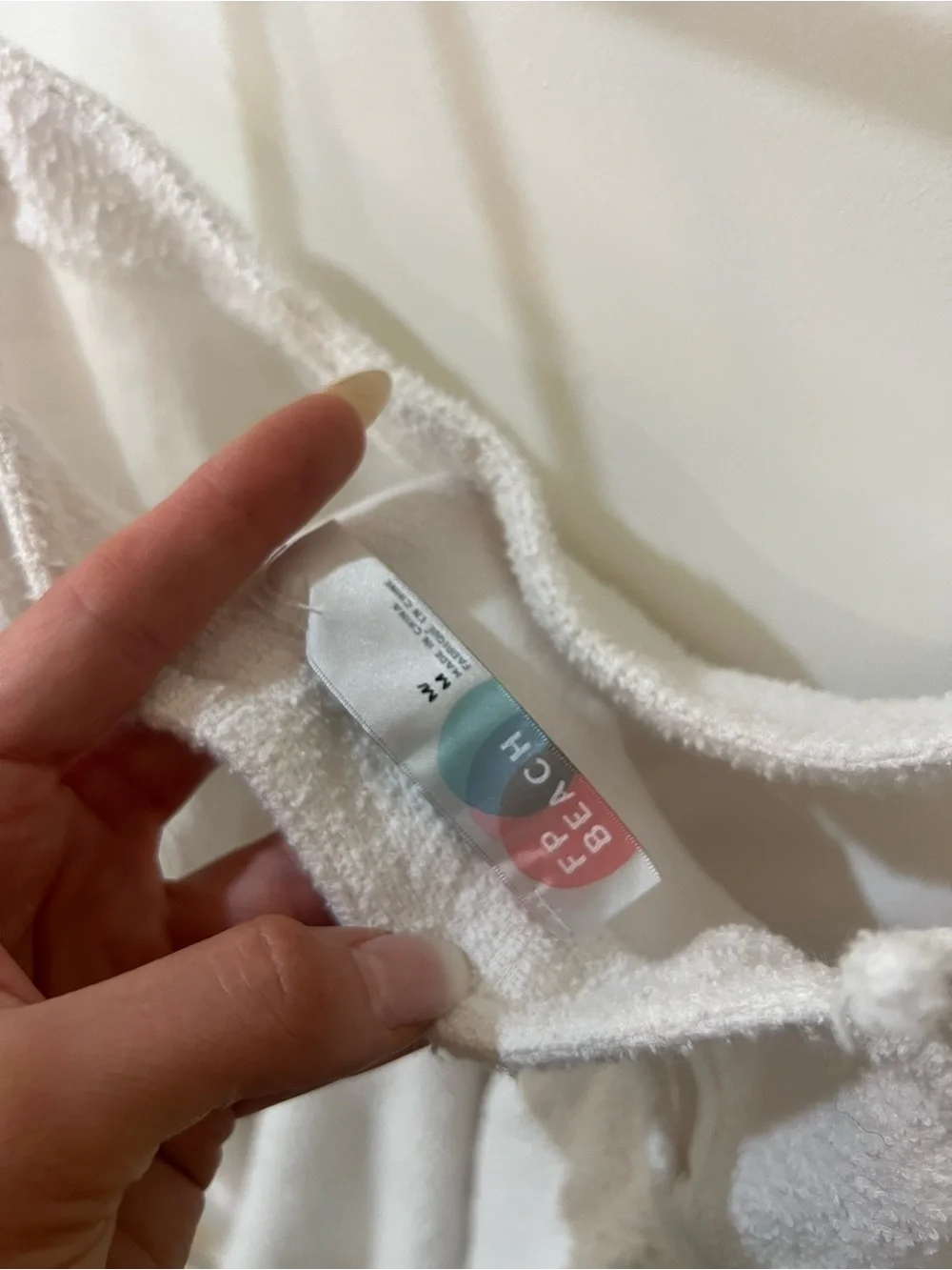 Free People plush terry