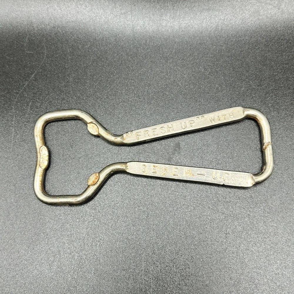Vintage Seven Up Bottle Opener Fresh Up With 7 Up‎ Soda Pop Advertising Retro